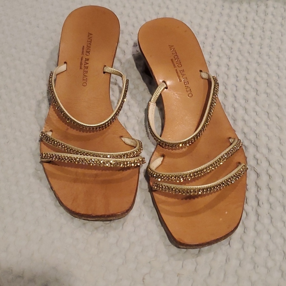 Antonio Barbato Sandals Size EU 38 1/2 (#7)
